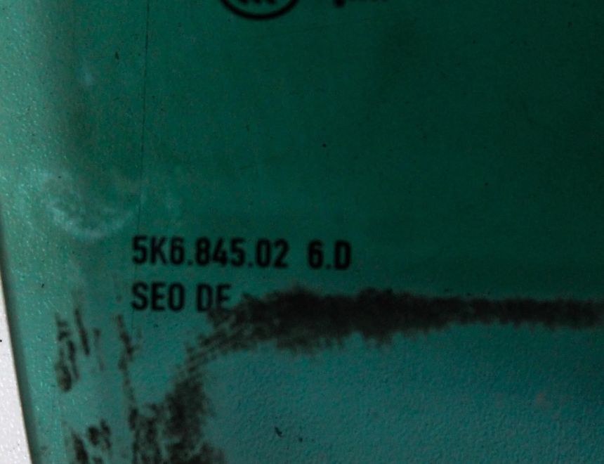 VOLKSWAGEN Golf 6 generation (2008-2015) Стекло задней праой двери 43R-001108,5K6845026D 14572956