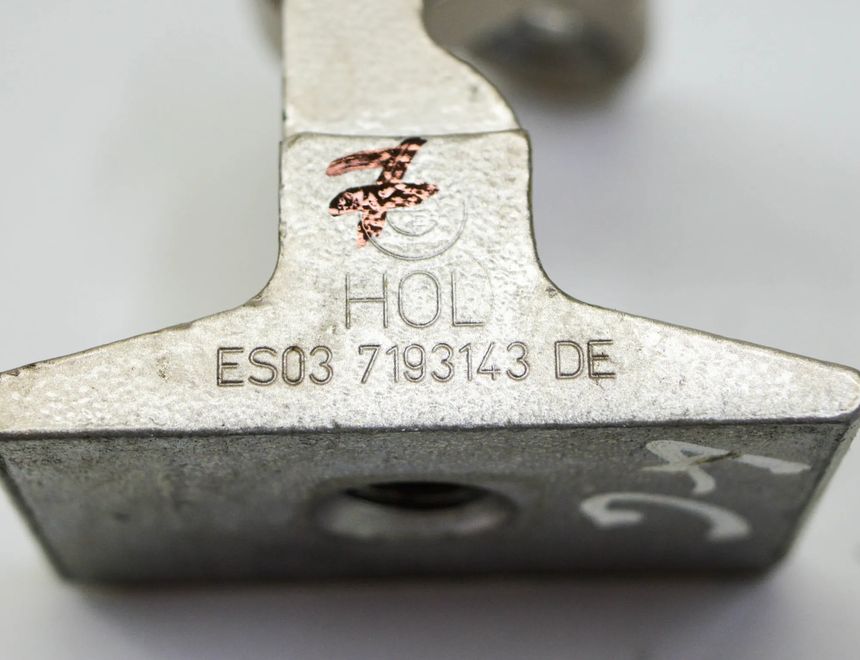 BMW 5 Series Gran Turismo F07 (2010-2017) Rear Left Door Hinge 7193143 20198364