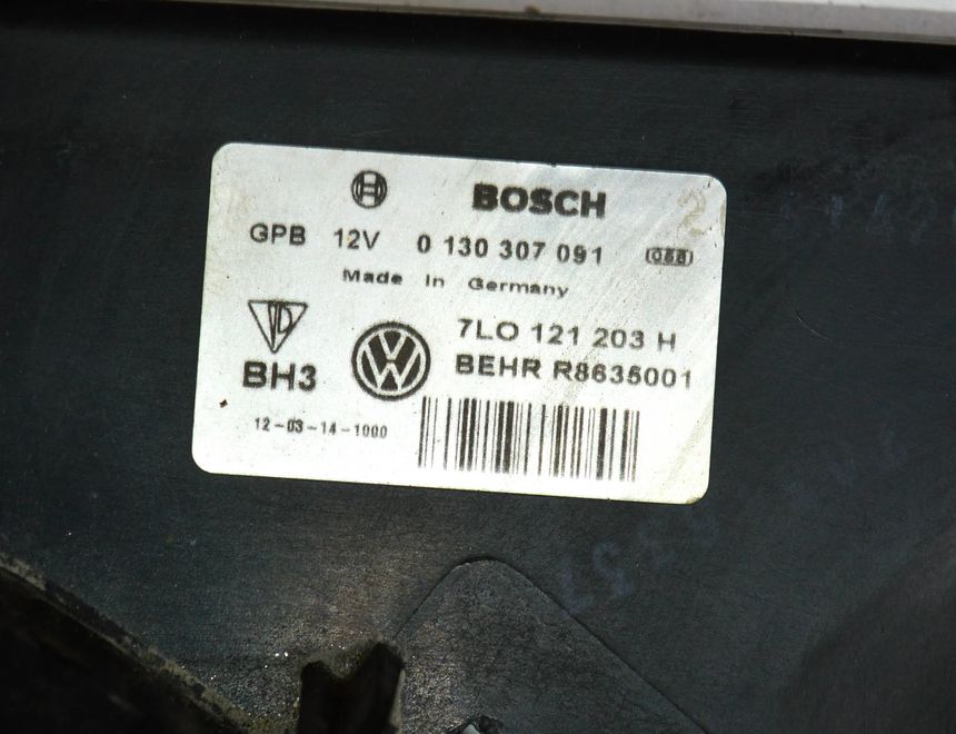 AUDI Q7 4L (2005-2015) Motorový chladiaci ventilátor Radiátor 7L0121203H,7L0959455G,7L0959455F 21707602