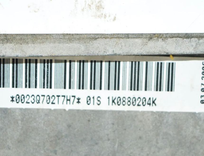 VOLKSWAGEN Golf 5 generation (2003-2009) Dashboard Airbag SRS 1K0880204K 2684940