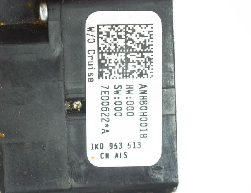 VOLKSWAGEN Jetta 5 generation (2005-2011) Indicator Wiper Stalk Switch 1K0953513 2693107