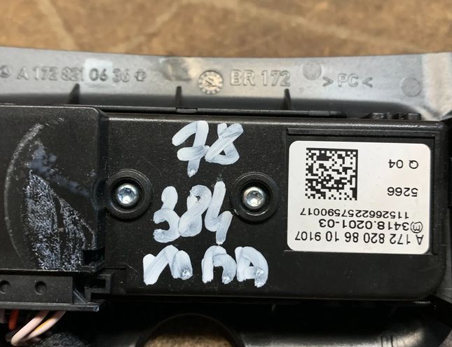 MERCEDES-BENZ GL-Class X166 (2012-2015) Переключатель кнопок a1728208610 30474569