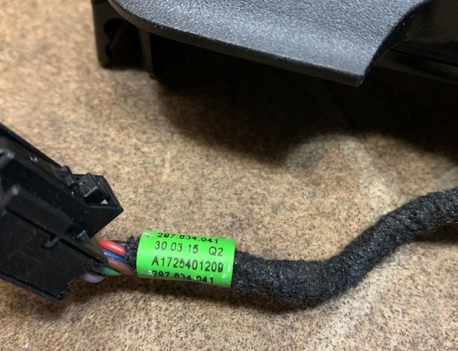 MERCEDES-BENZ GL-Class X166 (2012-2015) Переключатель кнопок a1728208610 30474569