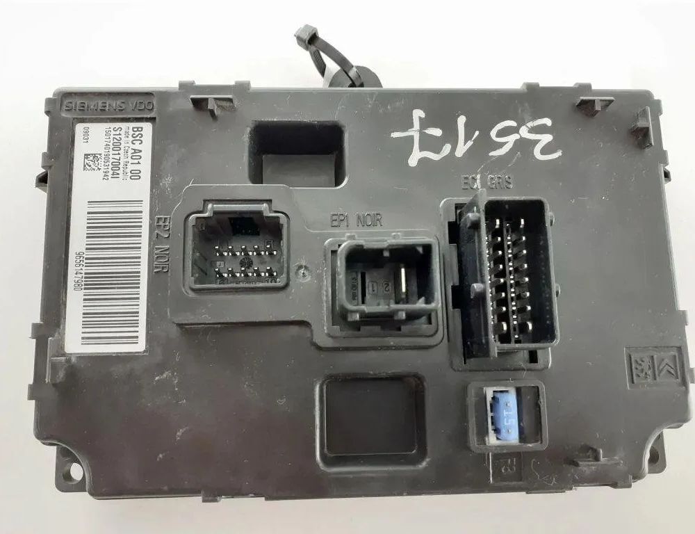 CITROËN C5 2 generation (2008-2017) Comfort Control Unit 9656147980 31909077