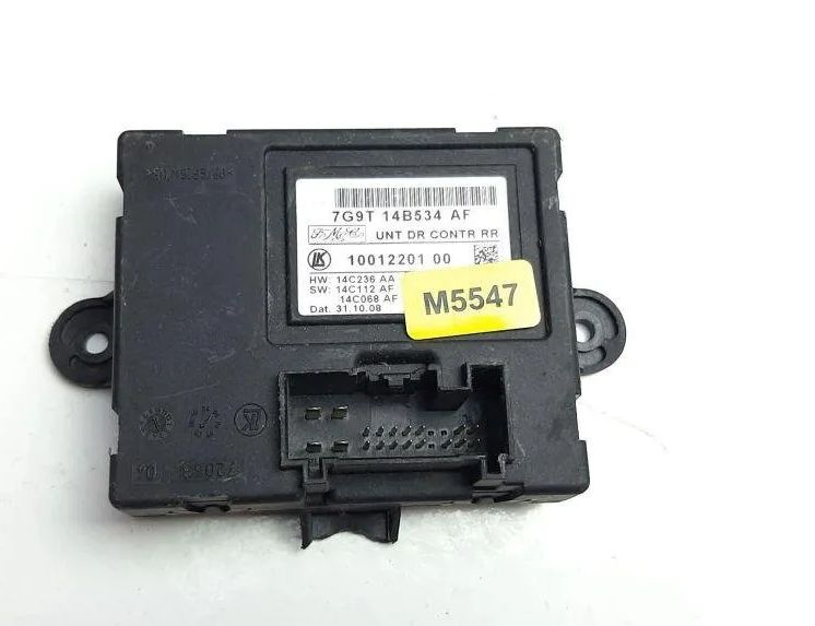 FORD S-Max 1 generation (2006-2015) Predná pravá dverová ovládacia jednotka 7G9T14B534AF,M5547 31910584