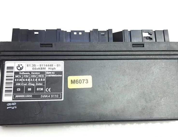 BMW 5 Series E60/E61 (2003-2010) Comfort Control Unit M6073,9114448 31914352