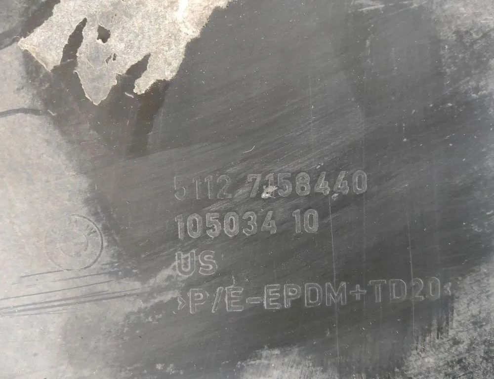 BMW X5 E70 (2006-2013) Rear Bumper Right Side Corner 7158440 31920551