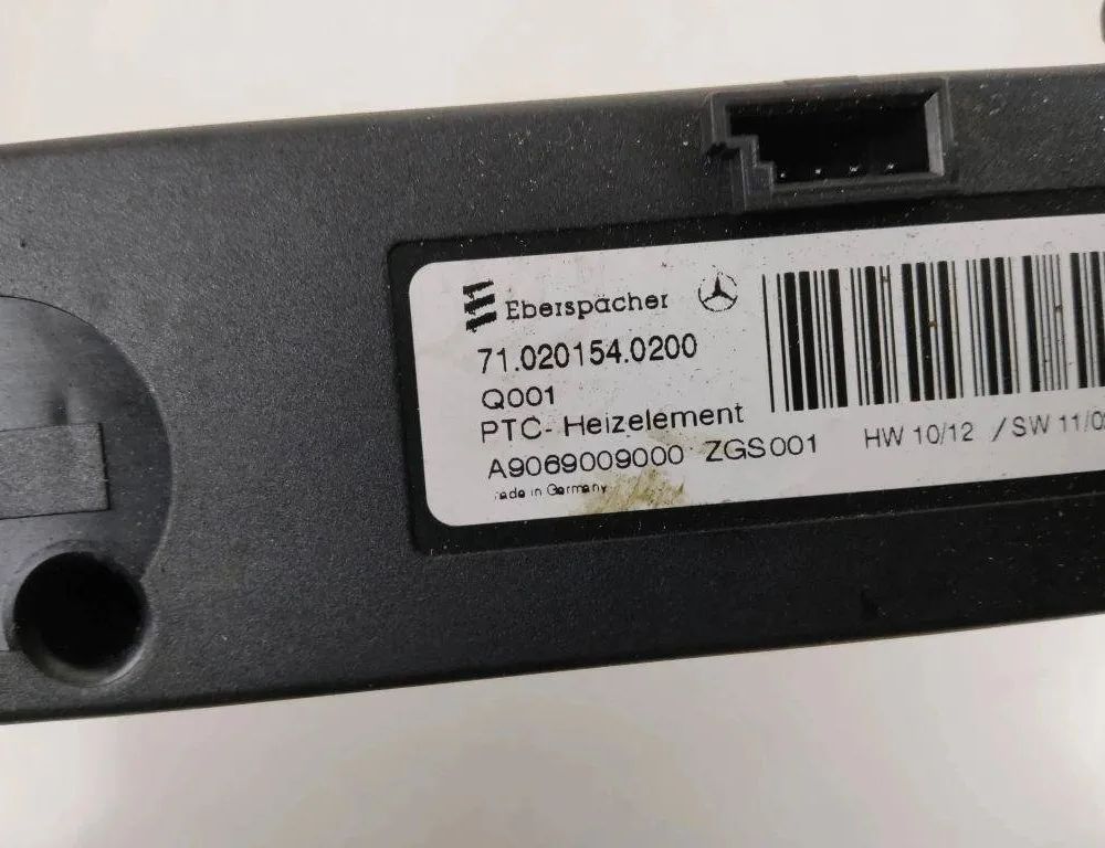 VOLKSWAGEN Crafter 1 generation (2006-2016) Электрический радиатор печки салона A9069009000,ZGS001 31935755