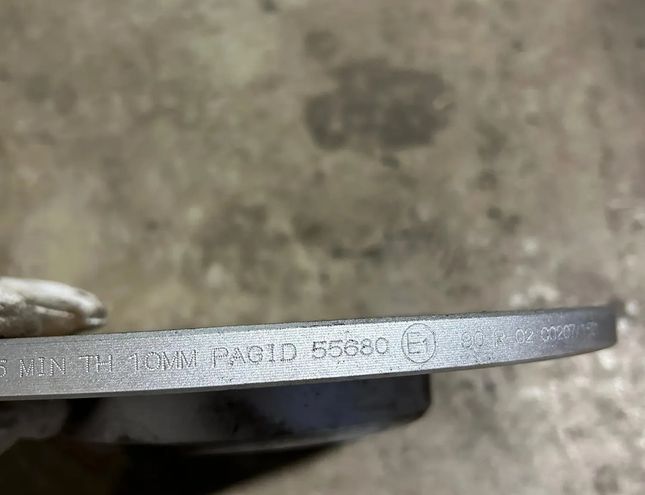 CITROËN Berlingo 3 generation (2018-2024) Диск тормозов задний правый 1609582880 28580101