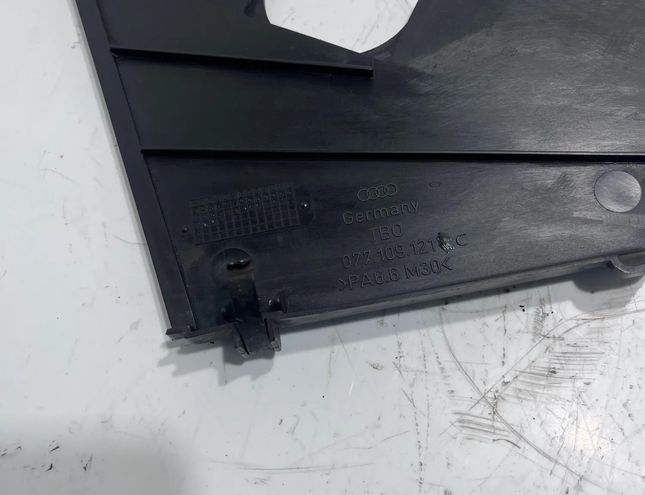 AUDI A8 D3/4E (2002-2010) Timing belt protection cover 077109121C 31520344