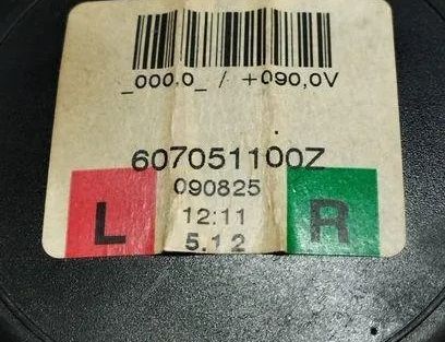 BMW 1 Series E81/E82/E87/E88 (2004-2013) Ľavý zadný bezpečnostný pás 607051100Z 21040562