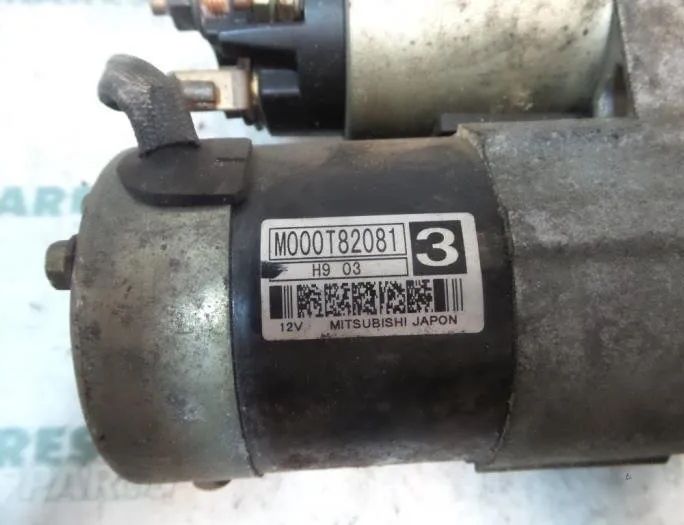 PEUGEOT 206 1 generation (1998-2009) Štartér M000T82081,5802V7,5802CW 26970253