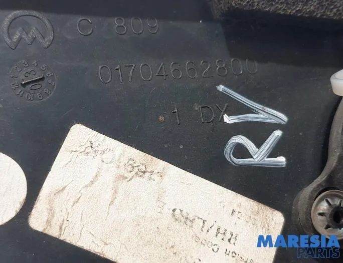 FIAT Panda 2 generation (2003-2011) Pravé krídlo zrkadlo 01704662800,735357186,735357188 27344826