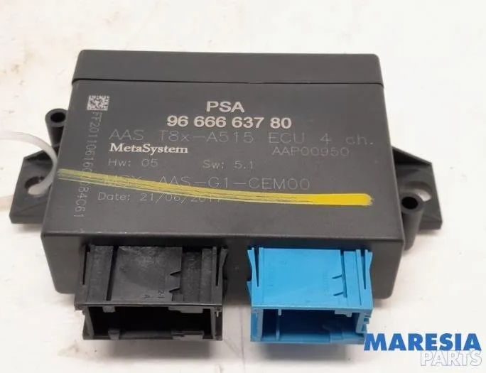 PEUGEOT 3008 1 generation (2010-2016) PDC Parking Distance Control Unit 9666663780,6590KA,1607732680 27762387