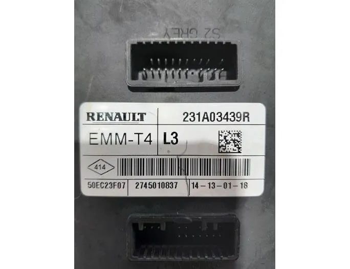 RENAULT Captur 1 generation (2013-2019) Кнопка зажигания 231A03439R,EMMT4,2745010837 27765437