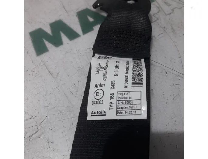 ALFA ROMEO MiTo 955 (2008-2020) Ремень безопасности задний левый 156078114 27777000