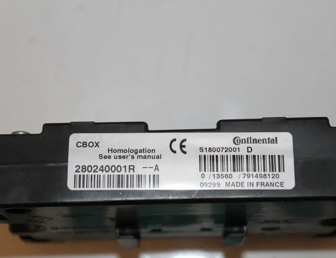 RENAULT Megane 3 generation (2008-2020) Control Unit 280246043R,280240001R 27804902