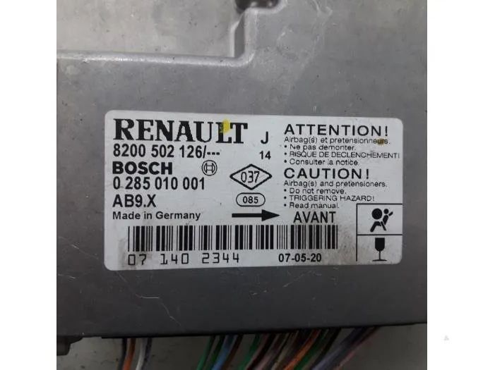 RENAULT Modus 2 generation (2007-2012) SRS Control Unit 8200963406,8200962347,8200854865,8200695684,8200424470,8200441250,8200463297,8200533970,8200502126,0285010001 27825722