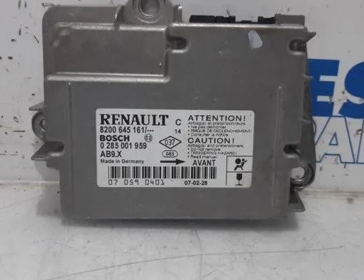 RENAULT Clio 3 generation (2005-2012) Блок SRS 8200645161,0285001959,070590401 27827361