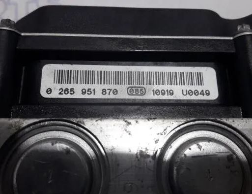 PEUGEOT 308 T7 (2007-2015) Абс блок 9666957480,0265951870,1607126280,1607126180,1680902180,1680902080,0265252070 27847148