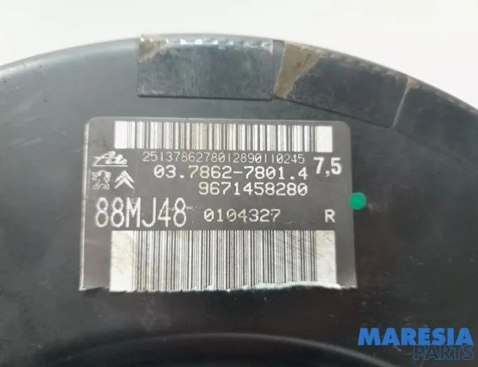 CITROËN C5 2 generation (2008-2017) Brake Servo Booster 9671458280,4535CT,1611244780,88MJ48,0104327 27850854