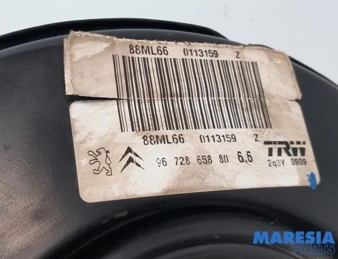 PEUGEOT 208 Peugeot 208 (2012-2015) Вакуумный усилитель тормозов 9672865880,1609895680,1606859680,0113159 27910240