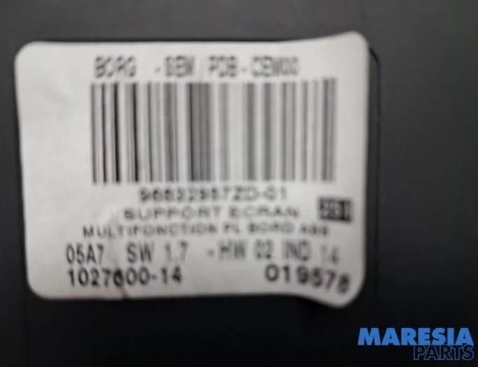 CITROËN C6 1 generation (2004-2012) Navigation System 9661626980,96832957ZD,6563ZL,6593Q6,659369 33051225