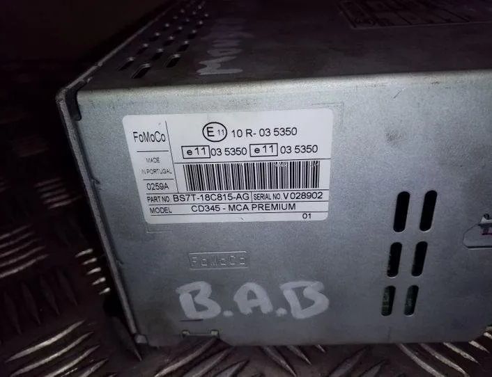 FORD Mondeo 4 generation (2007-2015) Music Player With GPS BS7T18C815AG,CD345MCA 26193151