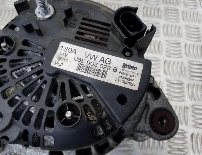 VOLKSWAGEN Passat CC 1 generation (2008-2017) Alternator 03L903023B,FG18T051 26203732