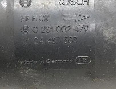 OPEL Vectra C (2002-2005) Воздухомер воздушного фильтра 0281002479,24437503 22714621