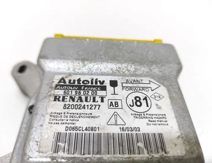 RENAULT Espace 4 generation (2002-2014) SRS riadiaca jednotka 601960200,8200241277 22724863