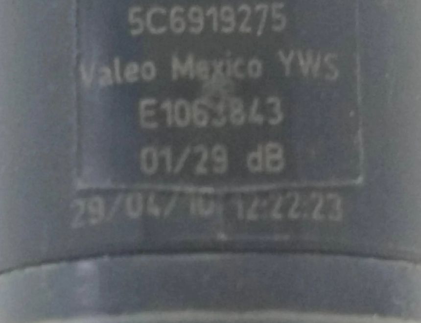 VOLKSWAGEN Golf 6 generation (2008-2015) Parkovací senzor zadný 5C6919275,E1063843 25905687