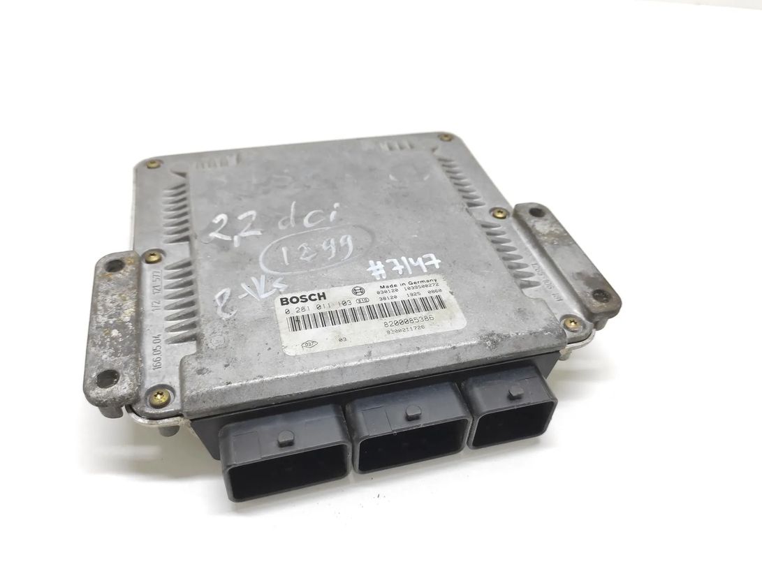 RENAULT Vel Satis 1 generation (2002-2009) Блок управления двигателем 0281011103 27817086