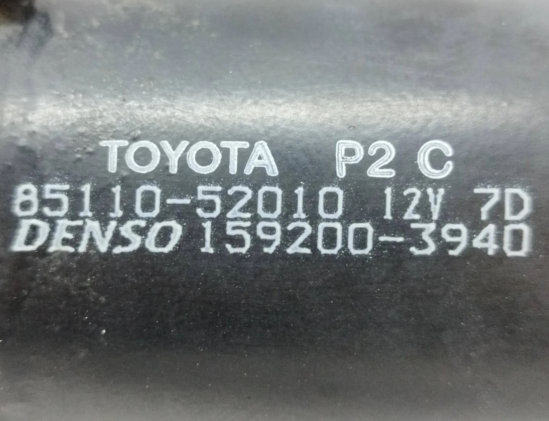 TOYOTA Yaris 1 generation (1999-2005) Mechanizmus stierača predného čelného skla 1592003940 27840362