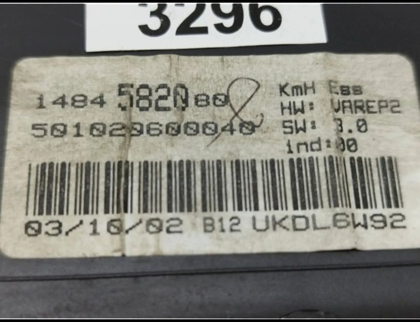 CITROËN C8 1 generation (2002-2014) Rýchlosťomer 1484582080 28968919