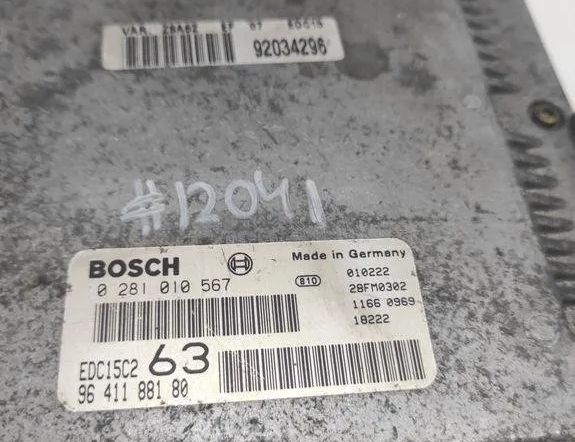 PEUGEOT 407 1 generation (2004-2010) Riadiaca jednotka motora 0281010567 31552399