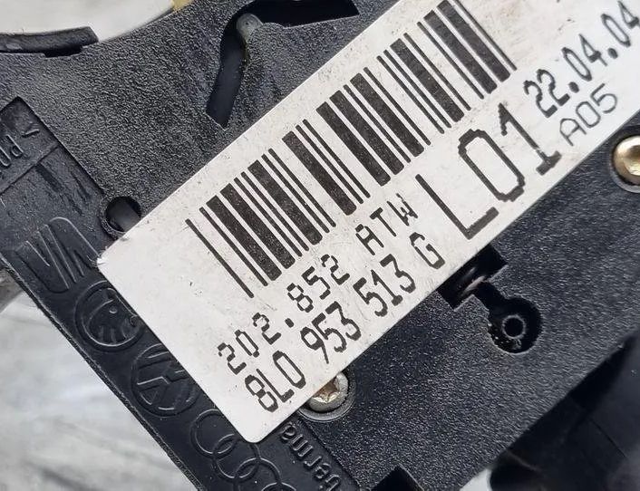 SKODA Fabia 6Y (1999-2007) Indicator Wiper Stalk Switch 8L0953513G,4B0953503H 24182945