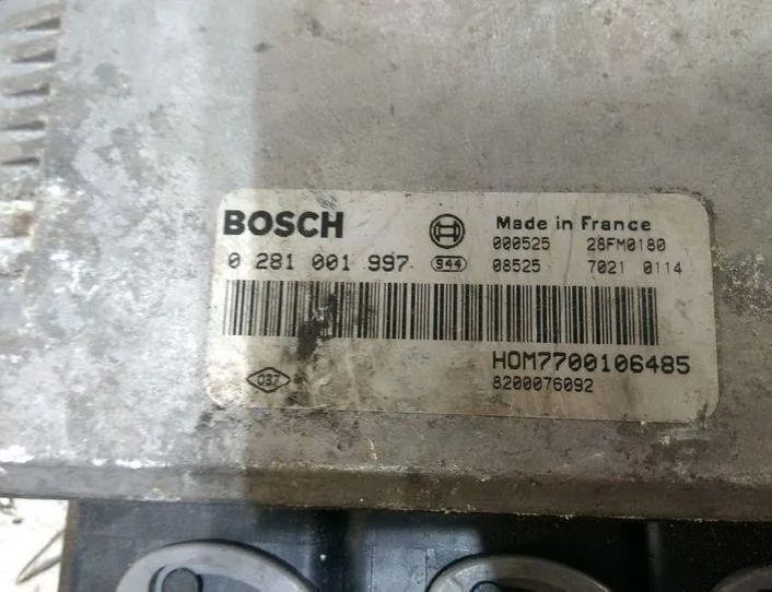 RENAULT Megane 2 generation (2002-2012) Блок управления двигателем HOM7700106485,0281001997 22239326