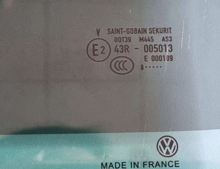 VOLKSWAGEN Touareg 2 generation (2010-2018) Front Left Door Glass 43R005013,E000139 24779209