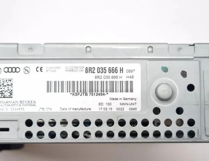 AUDI A4 B8/8K (2011-2016) Prehrávač hudby s GPS 8R2035666H,2594668,7512454 24783838