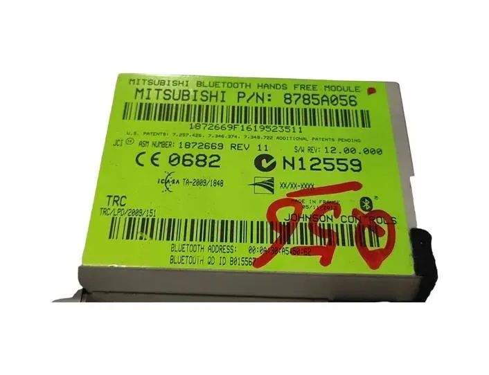 PEUGEOT 4008 1 generation (2012-2017) Bluetooth Control Unit 8785A056,N12559,1872669 26572604