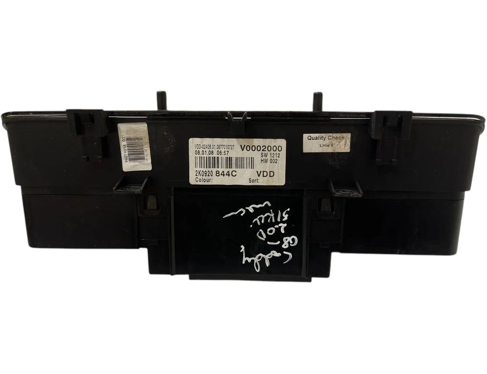 VOLKSWAGEN Caddy 3 generation (2004-2015) Rýchlosťomer 2K0920844C 29971469