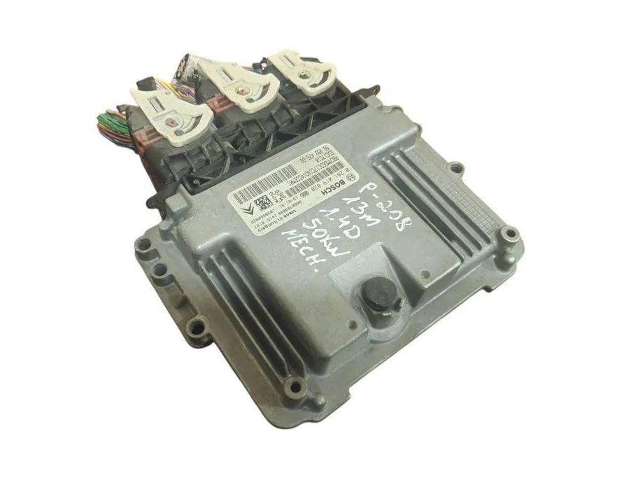 PEUGEOT 208 Peugeot 208 (2012-2015) Engine Control Unit ECU 0281019820,9666729680 30454133