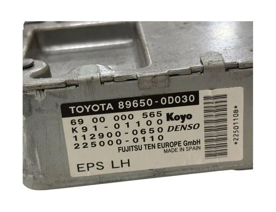 TOYOTA Yaris 2 generation (2005-2012) Power steering control unit K9101100,896500D030,1129000650,6900000565 32817704