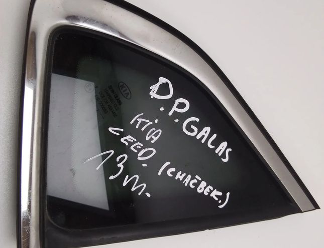 KIA Cee'd 2 generation (2012-2018) Rear Right  Window 43R-000083,DOT736AS3M35 11470443