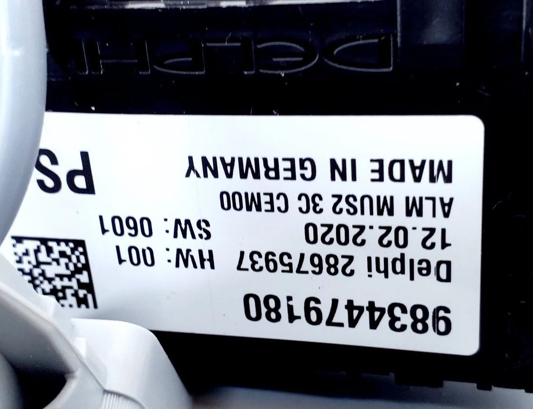 PEUGEOT 208 2 generation (2019-2023) Interiérové osvetlenie 9827658880,9834479180,9825205380,9823297880 23044418