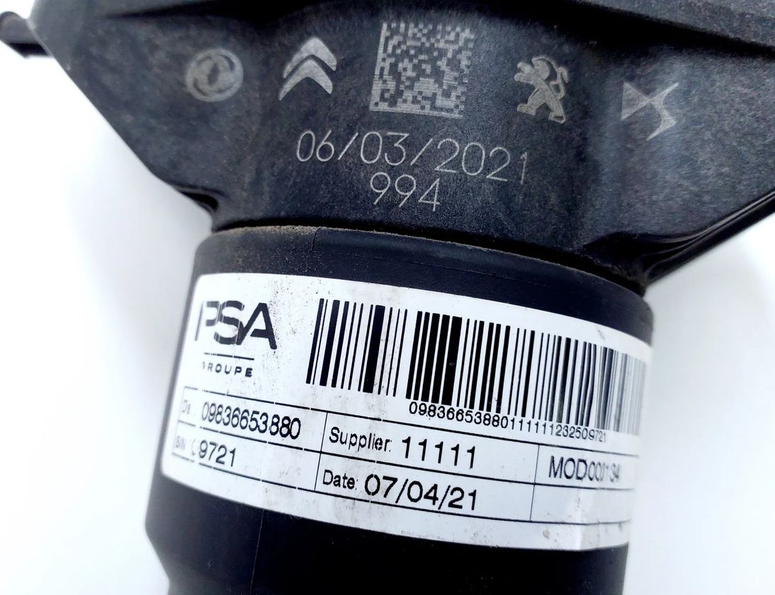 PEUGEOT 2008 2 generation (2019-2023) Rear Left Shock Absorber 9824423480,9824423680,9831620380,9836658080 27338490