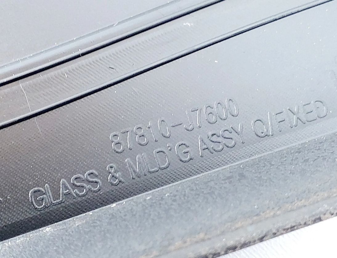 KIA Cee'd 3 generation (2018-2020) Rear Left Door Window 87810-J7600 28668775