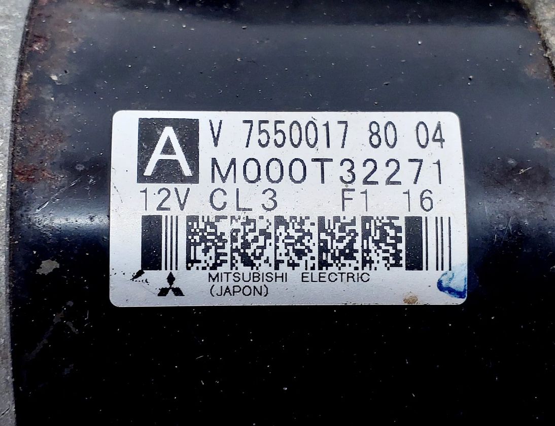 PEUGEOT 207 1 generation (2006-2009) Štartér M000T32271,V75500178004,7550017 29367337