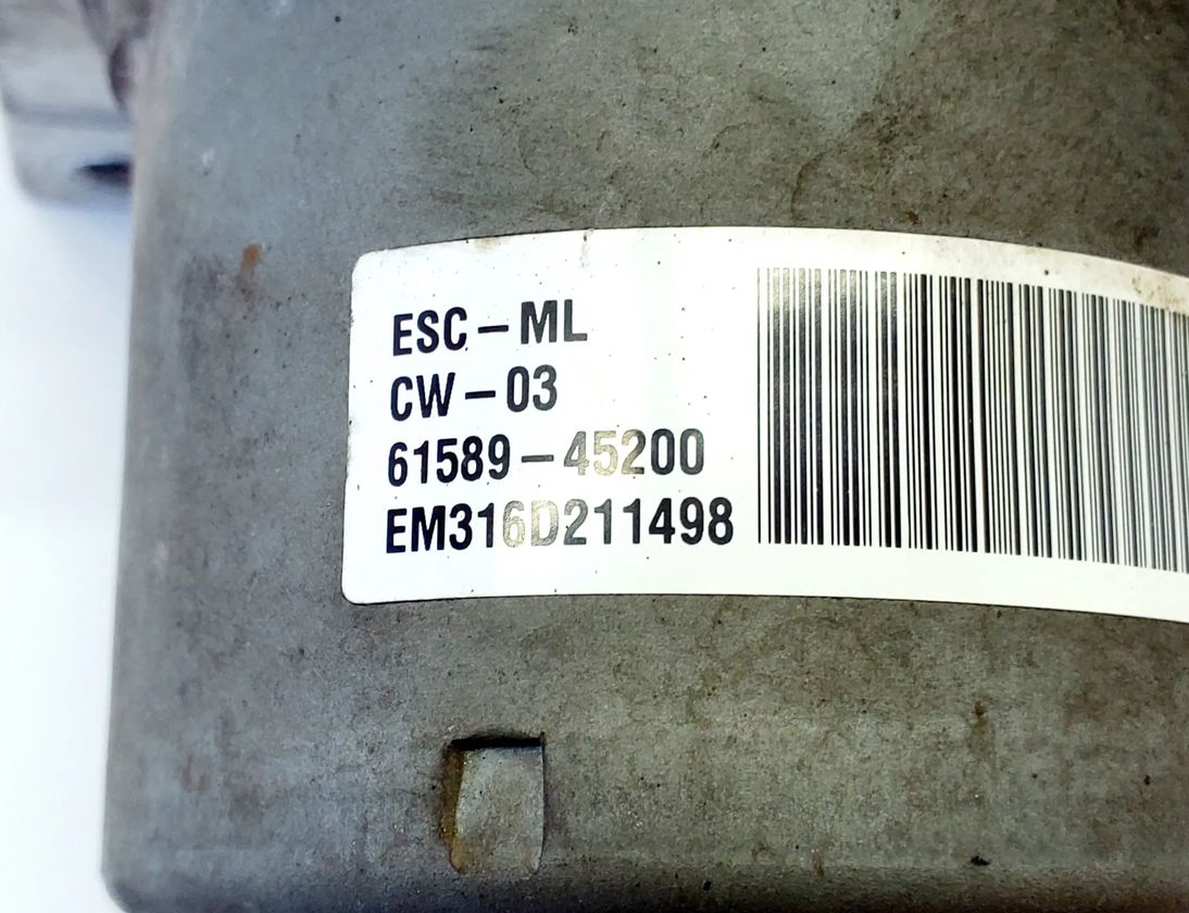 KIA Cee'd 2 generation (2012-2018) ABS čerpadlo 61589-45200,A2589-30800 30455883